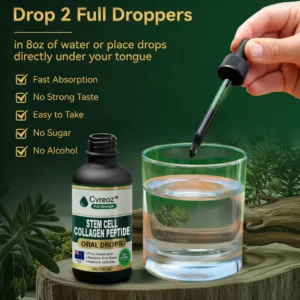 Cvreoz® Stem Cell & Collagen Peptide Oral Drops