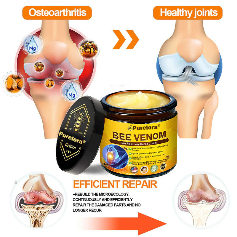 Purelora® Bee Venom Pain Relief Joint Repair Cream image Purelora® Bee Venom Pain Relief Joint Repair Cream - Image 9