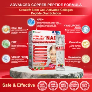 Croaie® Stem Cell–Powered NAD+ Activating Collagen Peptide Oral Solution