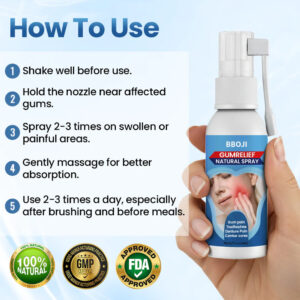 BBOJI® GumRelief Natural Spray