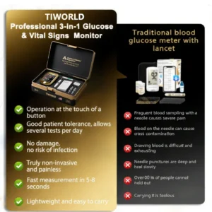 Tiworld® Non-Invasive Smart Glucose Meter image Tiworld® Non-Invasive Smart Glucose Meter