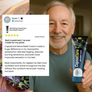 CapsaCare Neuropathy Relief Cream image CapsaCare Neuropathy Relief Cream