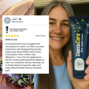 CapsaCare Neuropathy Relief Cream image CapsaCare Neuropathy Relief Cream