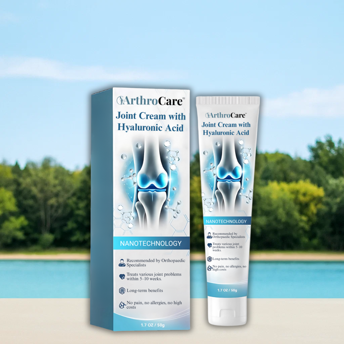 ArthroCare™ Joint Cream with Hyaluronic Acid image ArthroCare™ Joint Cream with Hyaluronic Acid