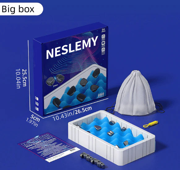 NESLEMY® Magnetic Checkers Game