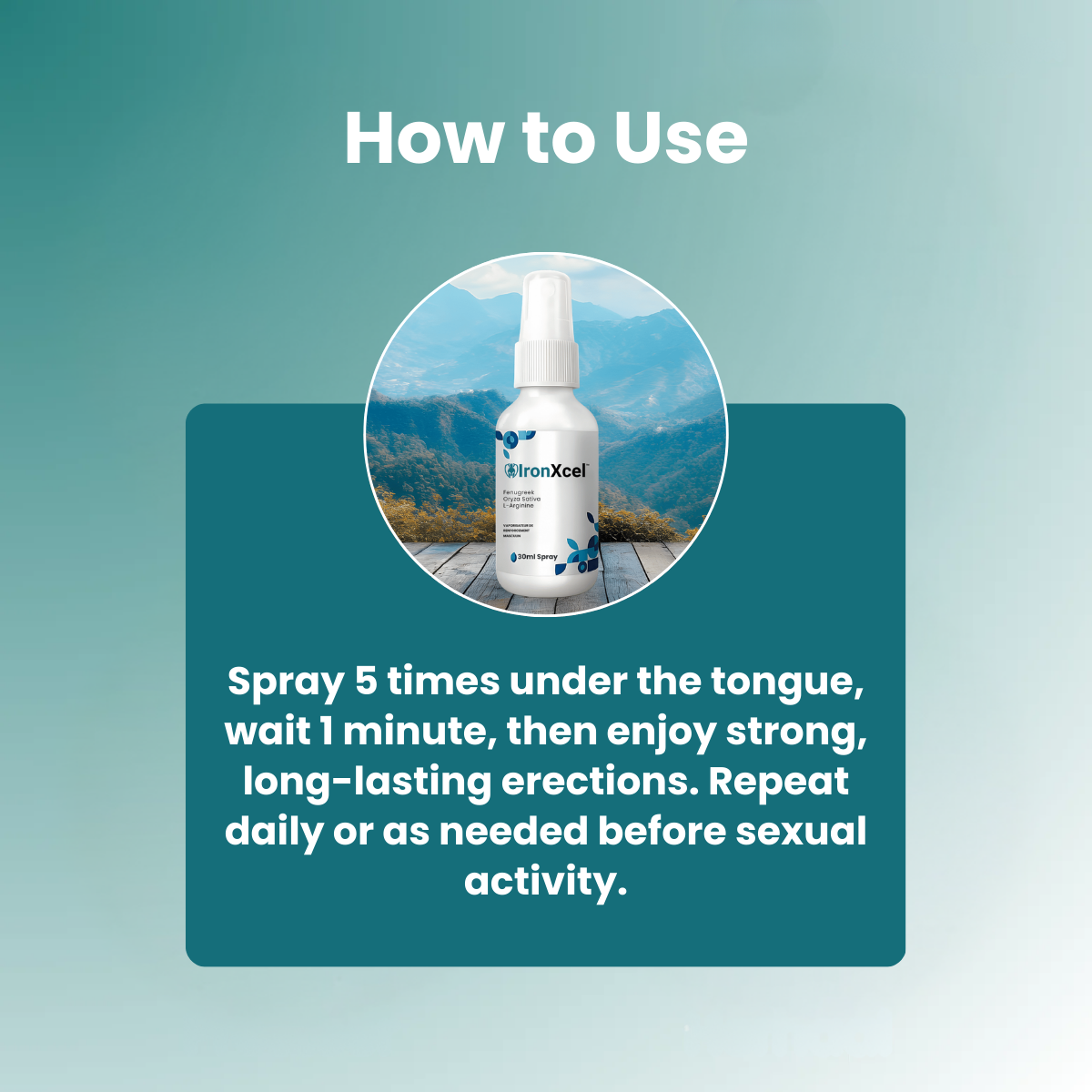 IronXcel™ Algae Erection Spray