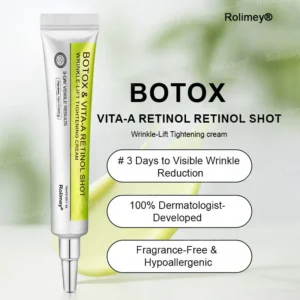 Rolimey® Botox & Vita-A Retinol Shot Wrinkle-Lift Tightening cream image Rolimey® Botox & Vita-A Retinol Shot Wrinkle-Lift Tightening cream