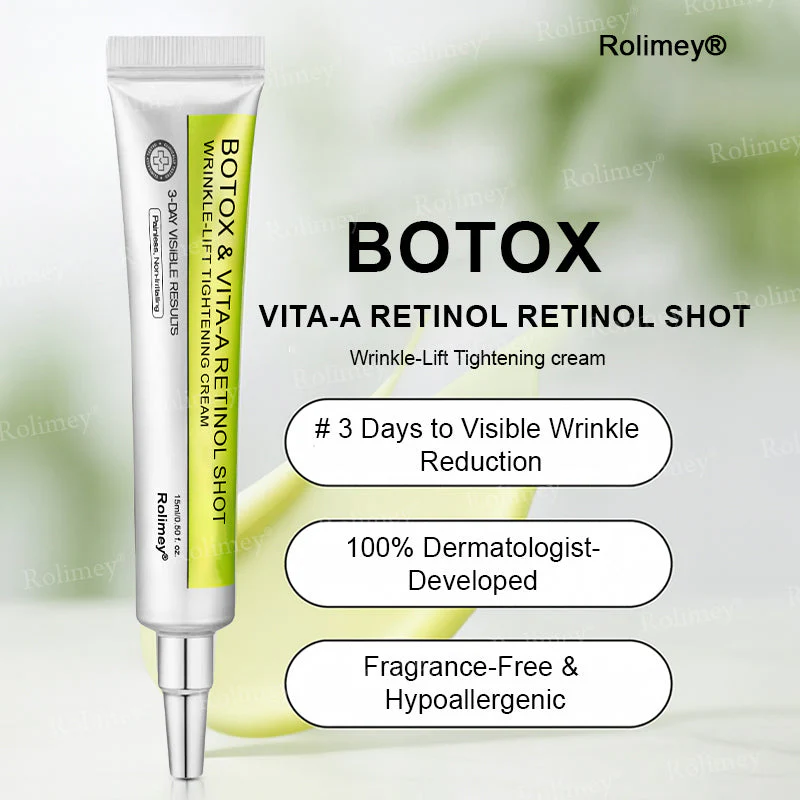Rolimey® Botox & Vita-A Retinol Shot Wrinkle-Lift Tightening cream image Rolimey® Botox & Vita-A Retinol Shot Wrinkle-Lift Tightening cream - Image 11