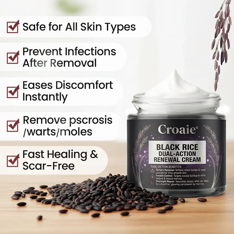 Croaie® BLACK RICE DUAL-ACTION RENEWAL CREAM