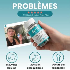 Deos Vitaly+Naturel Efficace Odor-fighting supplement