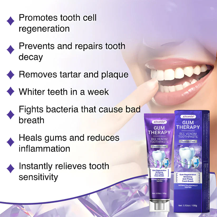 Alisanda® Bee Venom Dental Treatment Toothpaste image Alisanda® Bee Venom Dental Treatment Toothpaste