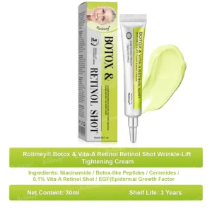 Rolimey® Botox & Vita-A Retinol Shot Wrinkle-Lift Tightening cream image Rolimey® Botox & Vita-A Retinol Shot Wrinkle-Lift Tightening cream