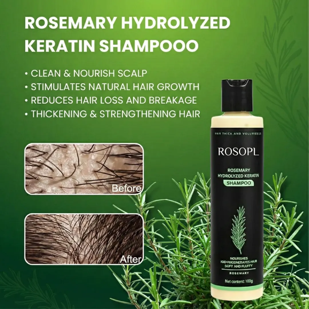 ROSOPL® Rosemary Hydrolyzed Keratin Shampoo