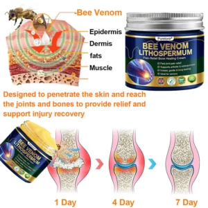 Purelora® Bee Venom Lithospermum Pain-Relief Cream image Purelora® Bee Venom Lithospermum Pain-Relief Cream