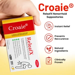 Croaie® ReleafX Hemorrhoid Suppositories image Croaie® ReleafX Hemorrhoid Suppositories
