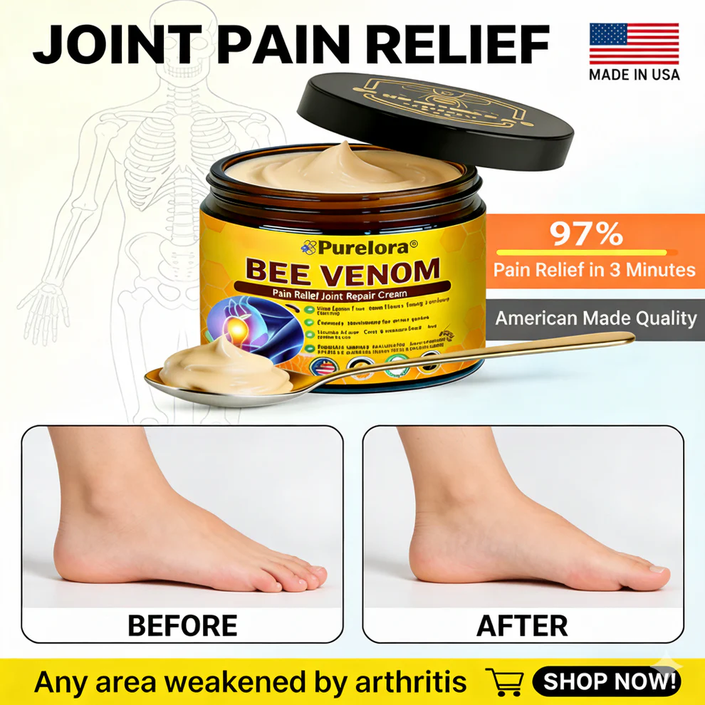 Purelora® Bee Venom Pain Relief Joint Repair Cream image Purelora® Bee Venom Pain Relief Joint Repair Cream