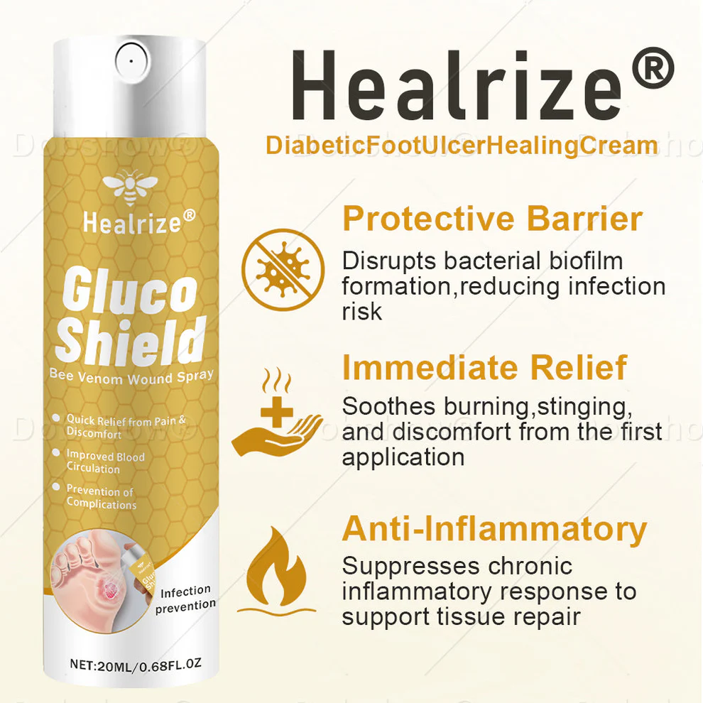 Healrize® GlucoShield Bee Venom Wound Spray image Healrize® GlucoShield Bee Venom Wound Spray