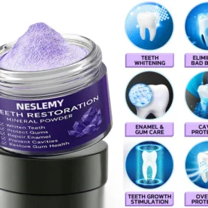 NESLEMY Teeth Restoration Mineral Powder image NESLEMY™ Mineral Therapy for Total Oral Restoration