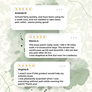 LIMETOW®Natural Knee Pain Patches