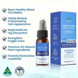GFOUK® VascuCare Vein Healing Spray