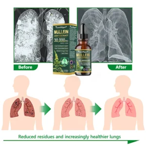 CareRegen Organic Lung Cleansing Mullein Leaf Extract Drops