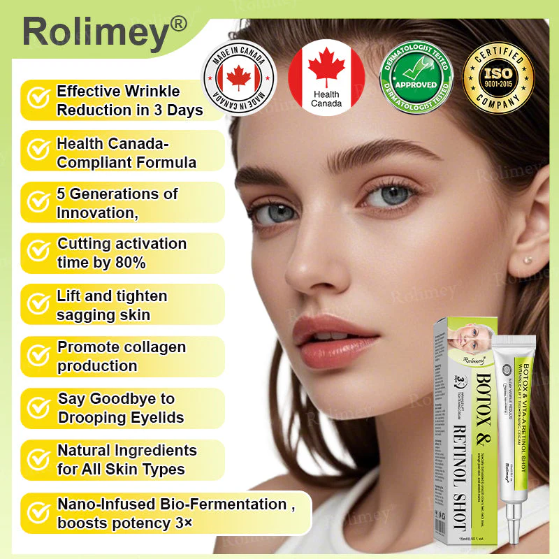 Rolimey® Botox & Vita-A Retinol Shot Wrinkle-Lift Tightening cream image Rolimey® Botox & Vita-A Retinol Shot Wrinkle