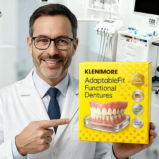 KLENIMORE™ Medical Full Denture with Strong Suction