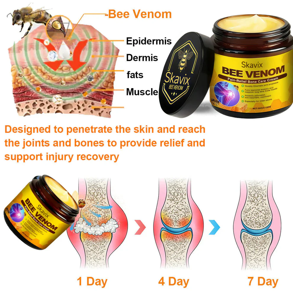 Skavix® Bee Venom Pain-Relief Bone Healing Cream