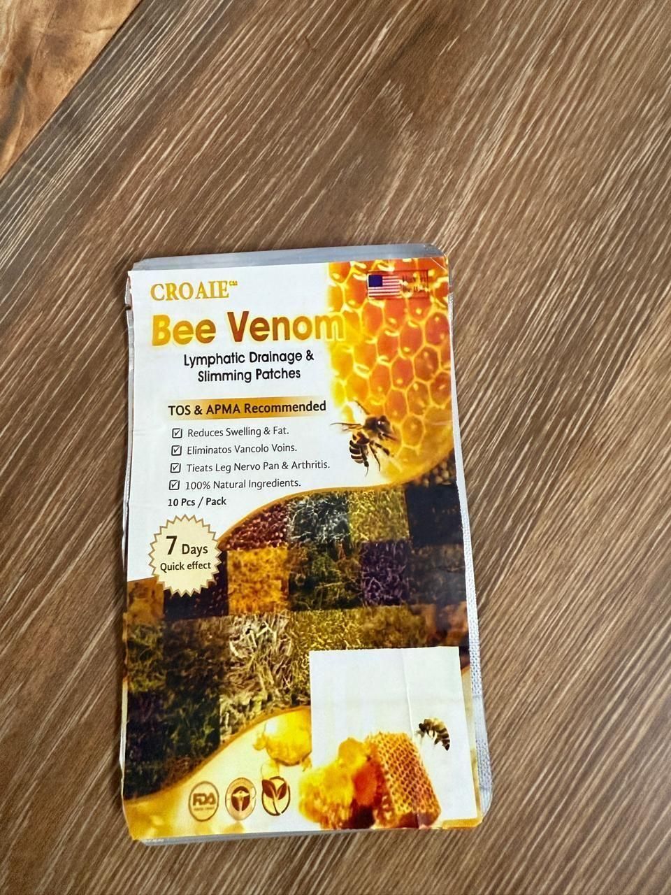 Bee Venom Lymphatic Drainage & Sliming Patches image Bee Venom Lymphatic Drainage & Sliming Patches