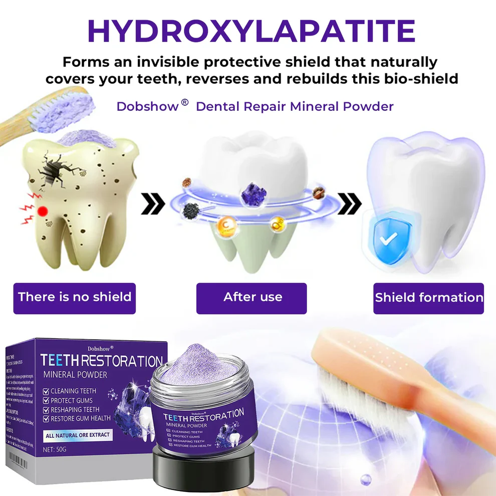 Dobshow® Dental Repair Mineral Powder