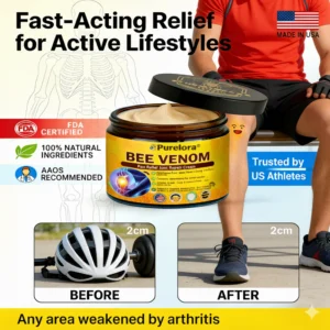 Purelora® Bee Venom Pain Relief Joint Repair Cream image Purelora® Bee Venom Pain Relief Joint Repair Cream