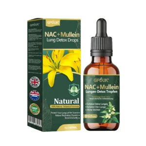 GFOUK® NAC + Mullein Lung Detox Drops image GFOUK® NAC + Mullein Lung Detox Drops