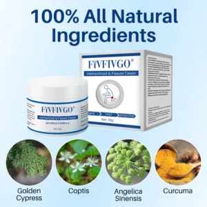 Fivfivgo® Hemorrhoid & Fissure Cream image Fivfivgo® Hemorrhoid & Fissure Cream