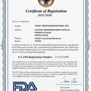 YAGOO™ Custom-Fit Full Functional Dentures image YAGOO™ Custom-Fit Full Functional Dentures