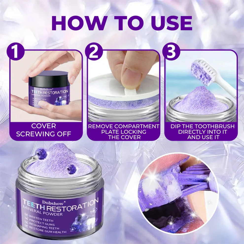 Dobshow® Dental Repair Mineral Powder