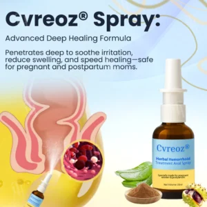 Cvreoz® Herbal Hemorrhoid Treatment Anal Spray