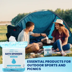 LIMETOW® Rinse-Free Bathing Sponge