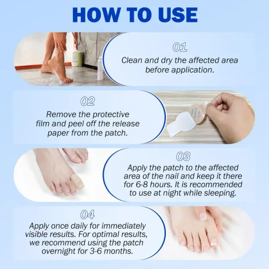 Neslemy Nail Fungus Care Patches