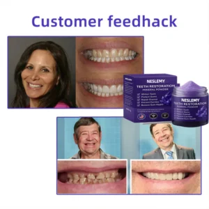 NESLEMY Teeth Restoration Mineral Powder image NESLEMY™ Mineral Therapy for Total Oral Restoration