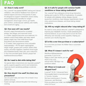 Luxarise Moringa & Berberine 10-in-1 Advanced Nano Microneedle Patch image Luxarise Moringa & Berberine 10-in-1 Advanced Nano Microneedle Patch