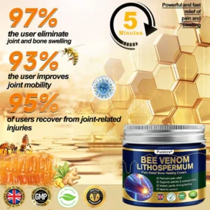 Purelora® Bee Venom Lithospermum Pain-Relief Cream image Purelora® Bee Venom Lithospermum Pain-Relief Cream