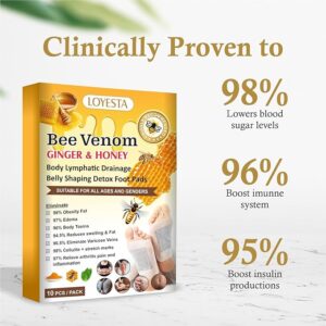 Loyesta Bee Venom Ginger & Honey Detox Pads image Loyesta Bee Venom Ginger & Honey Detox Pads