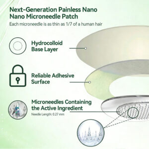 Purelora ACV × EGCG 10-in-1 Advanced Nano Microneedle Patch