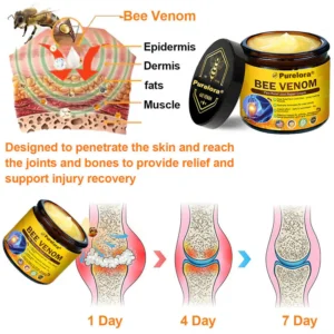Purelora® Bee Venom Pain Relief Joint Repair Cream image Purelora® Bee Venom Pain Relief Joint Repair Cream