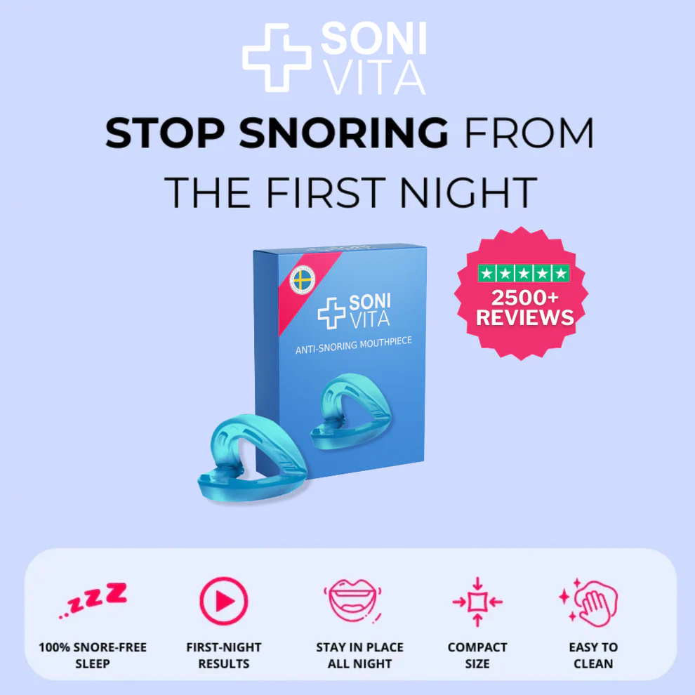 SoniVita - Anti-Snoring Mouthpiece Universal Size image SoniVita - Anti-Snoring Mouthpiece Universal Size