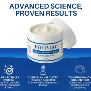 Fivfivgo® Hemorrhoid & Fissure Cream image Fivfivgo® Hemorrhoid & Fissure Cream