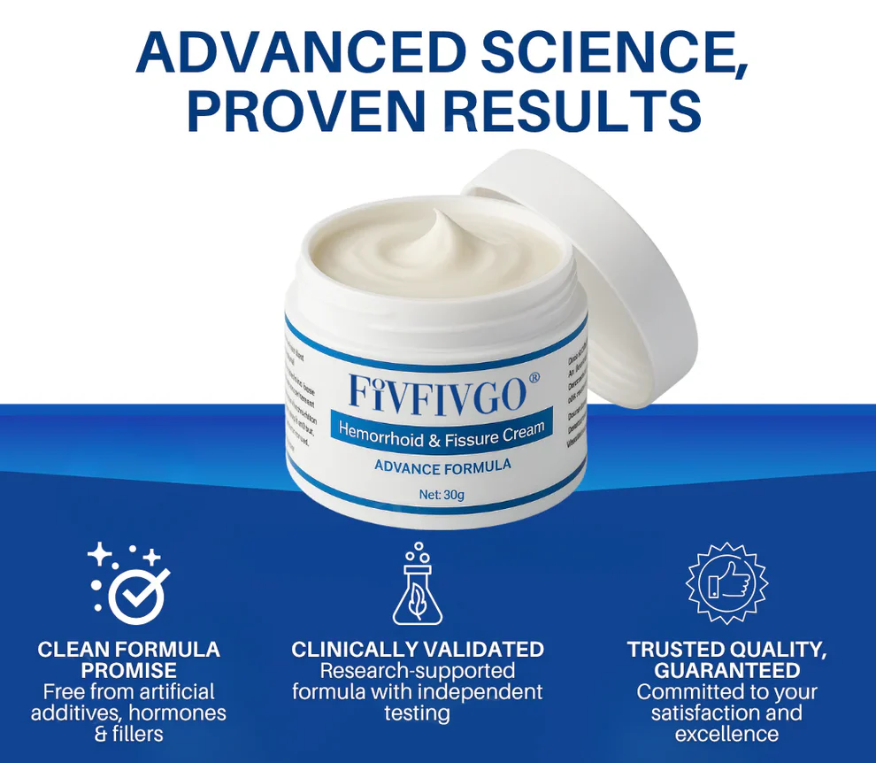 Fivfivgo® Hemorrhoid & Fissure Cream image Fivfivgo® Hemorrhoid & Fissure Cream