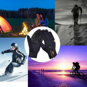 Limetow Windproof Touchscreen Winter Gloves – Thermal Warmth for Men & Women