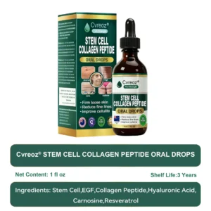 Cvreoz® Stem Cell & Collagen Peptide Oral Drops