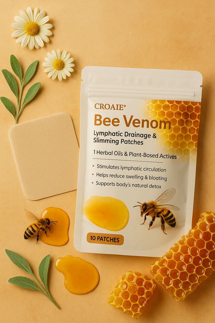 Bee Venom Lymphatic Drainage & Sliming Patches image Bee Venom Lymphatic Drainage & Sliming Patches